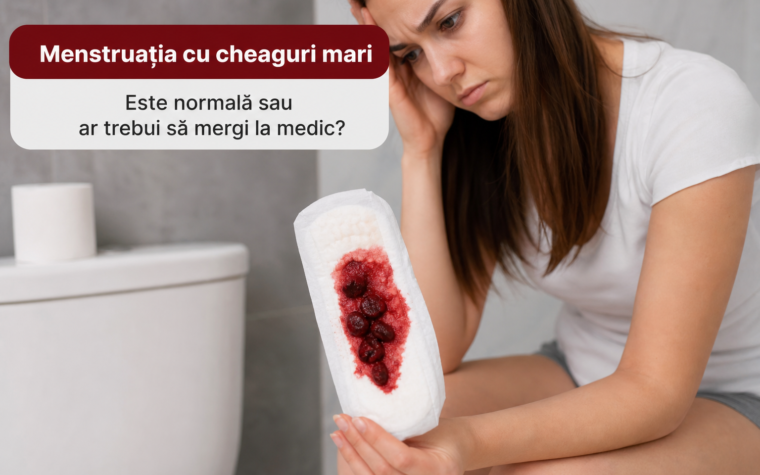 Menstruația cu cheaguri mari este normală sau ar trebui să mergi la medic