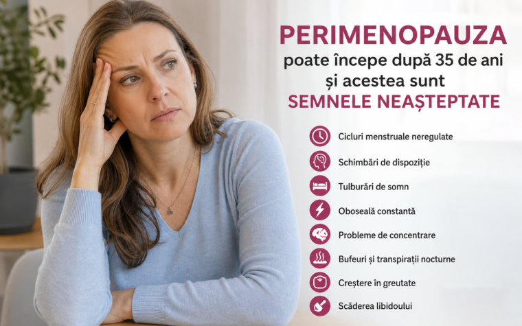 Perimenopauza poate începe după 35 de ani și acestea sunt semnele neașteptate